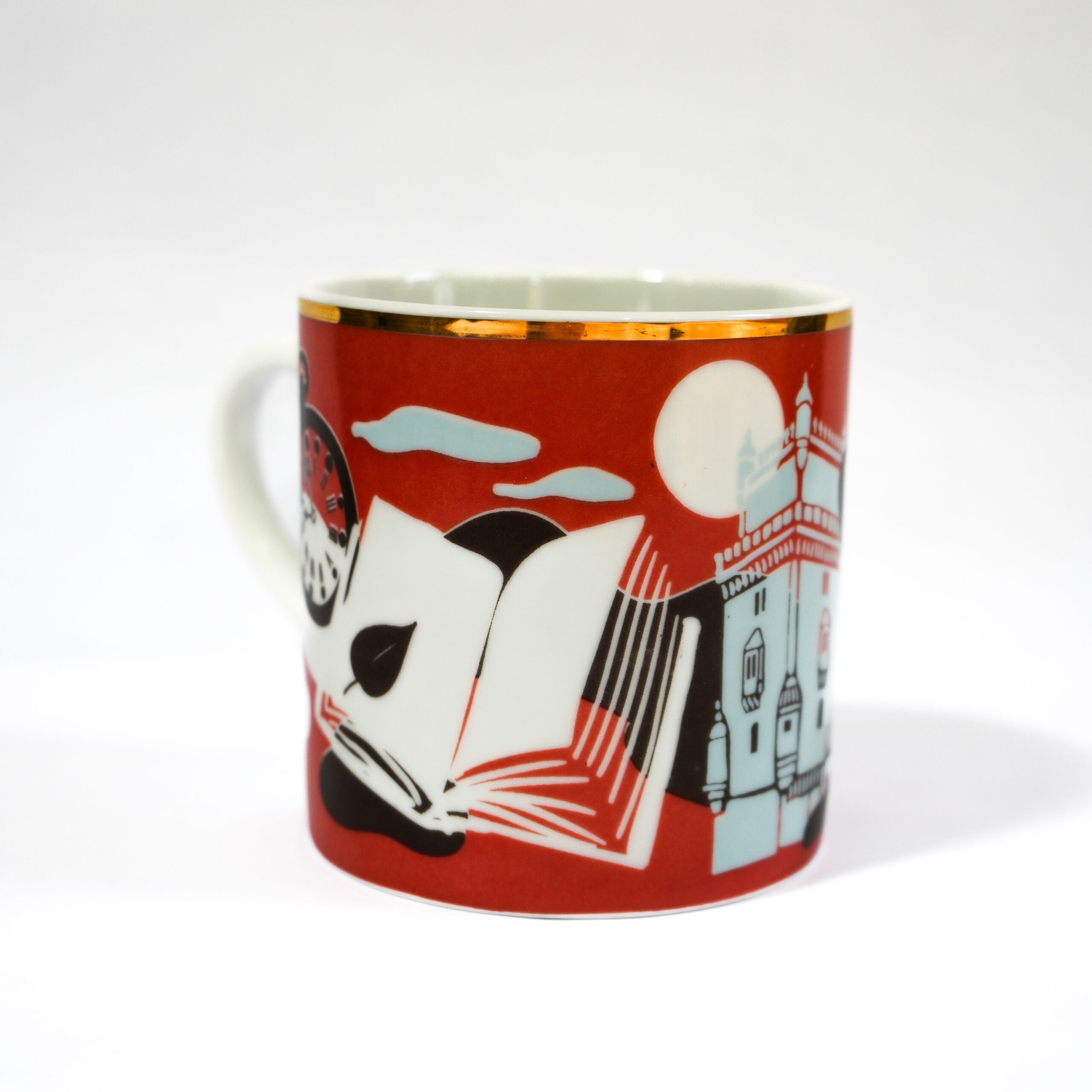 Caneca Fernando Pessoa + Curso O Banqueiro Anarquista - Coleção Café com Pensadores
