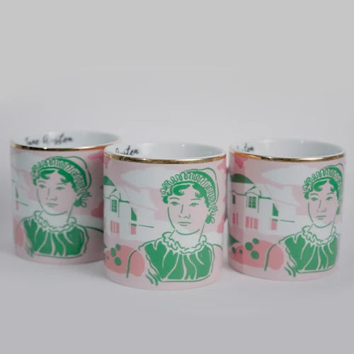 Caneca Jane Austen + Curso Orgulho e Preconceito – Coleção Café com Pensadores