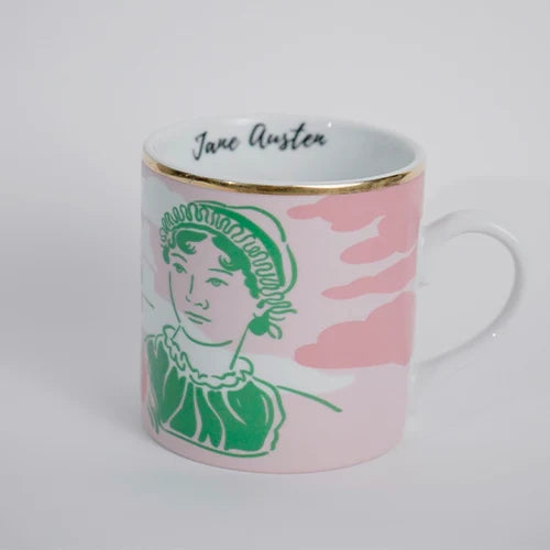 Caneca Jane Austen + Curso Orgulho e Preconceito – Coleção Café com Pensadores